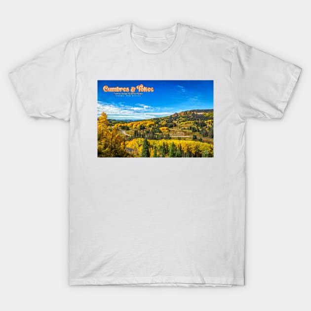 Cumbres and Toltec Narrow Gauge Railroad T-Shirt by Gestalt Imagery